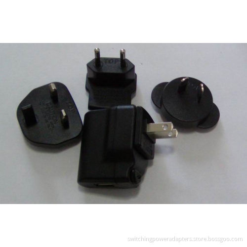 6w Travel Universal Usb Power Adapter 6p/ Np , 1000ma 5v Usb Charger Adapter